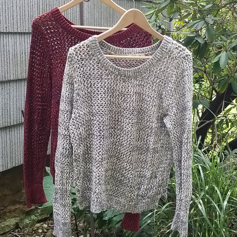 Two Old Navy Knit Sweaters